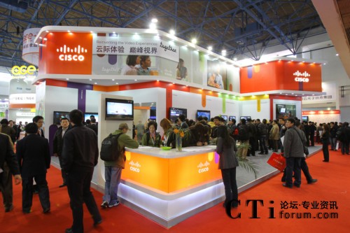 CCBN2011思科展臺(tái)